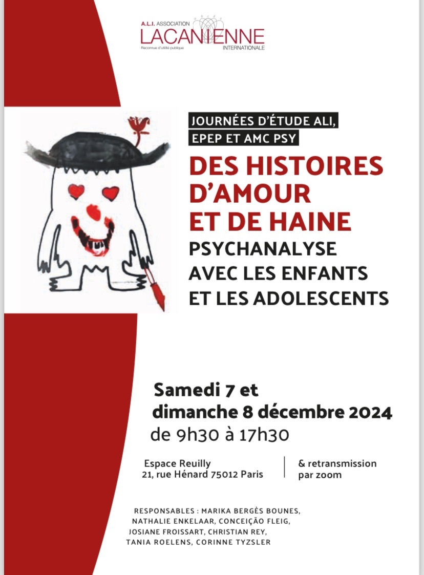 DES HISTOIRES D’AMOUR ET DE HAINE PSYCHANALYSE AVEC LES ENFANTS ET LES ADOLESCENTS
